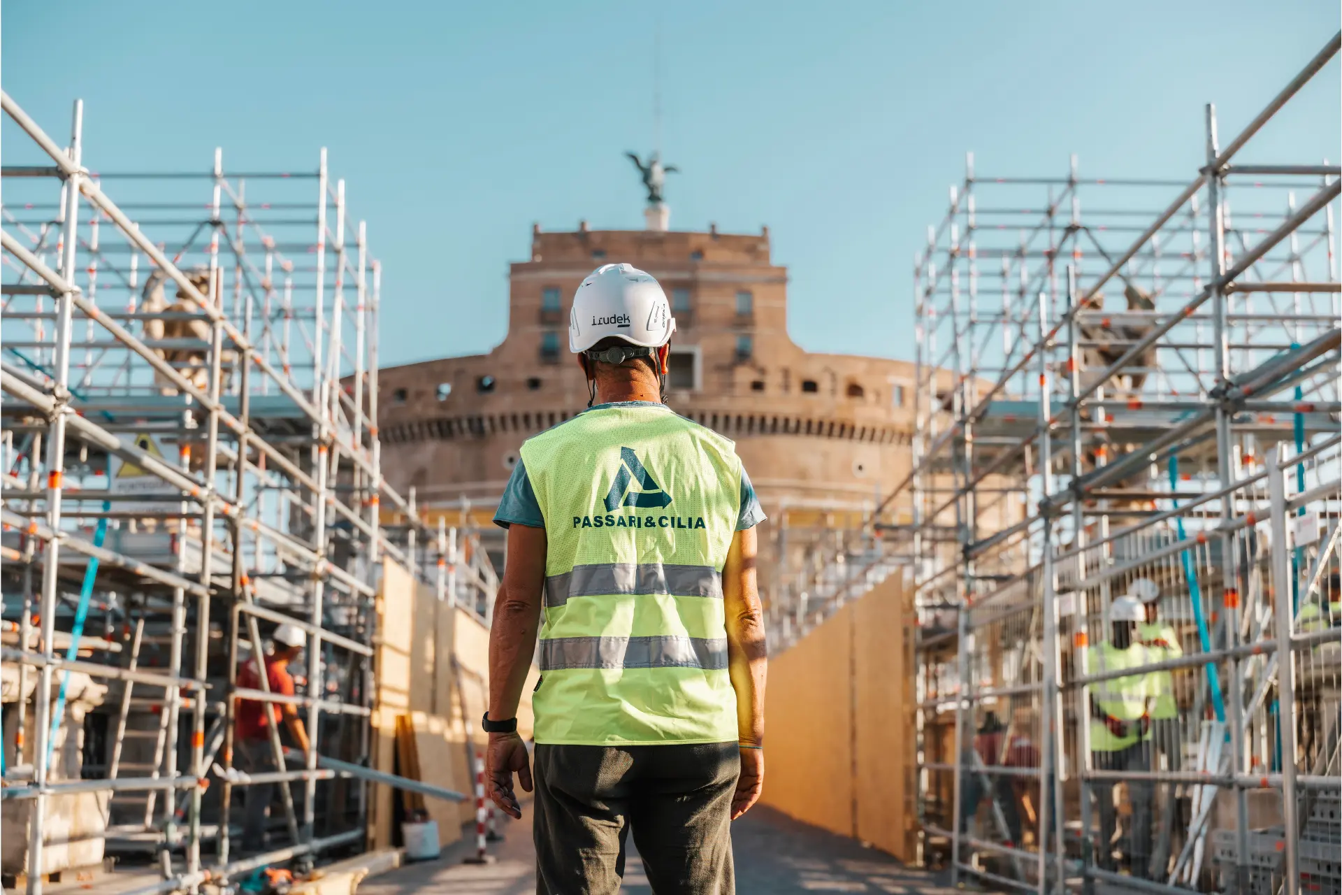 Passari e Cilia, noleggio e montaggio ponteggi Roma, Castel Sant'Angelo