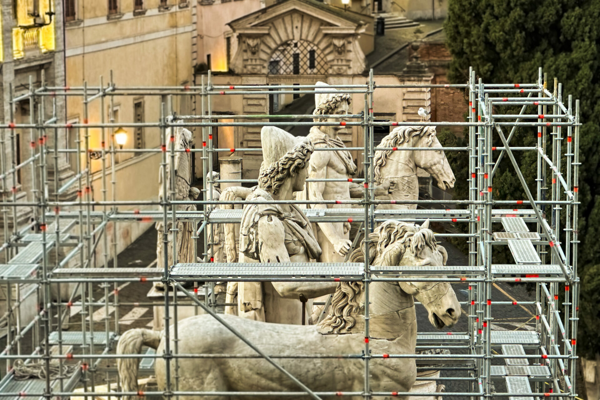 Restauro Campidoglio